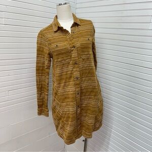 Prana Dyri Long Sleeve Button Down Dress